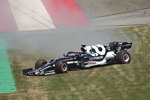 Tsunoda had to "calm down" after early F1 crashes