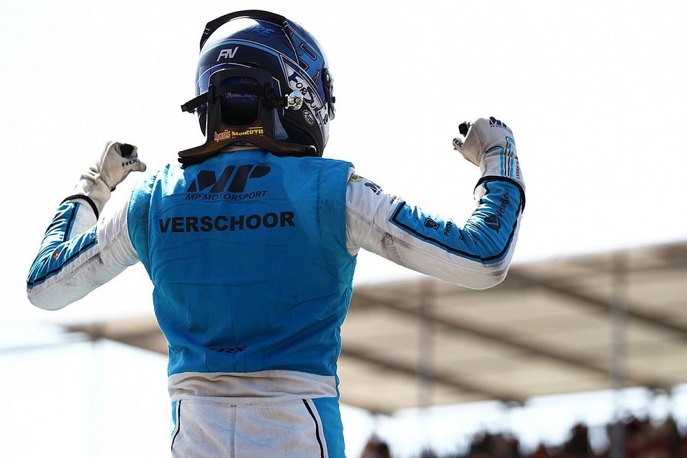 Verschoor jubelt na eerste F2-zege: "Echt een droom die uitkomt"