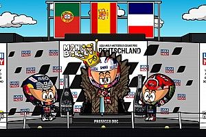 Vídeo: el 'Retorno del Rey' en el GP de Alemania de MotoGP, por MiniBikers