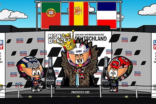 V&iacute;deo: el 'Retorno del Rey' en el GP de Alemania de MotoGP, por MiniBikers