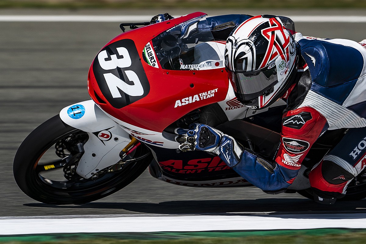 Takuma Matsuyama Debut Moto3 di Prancis