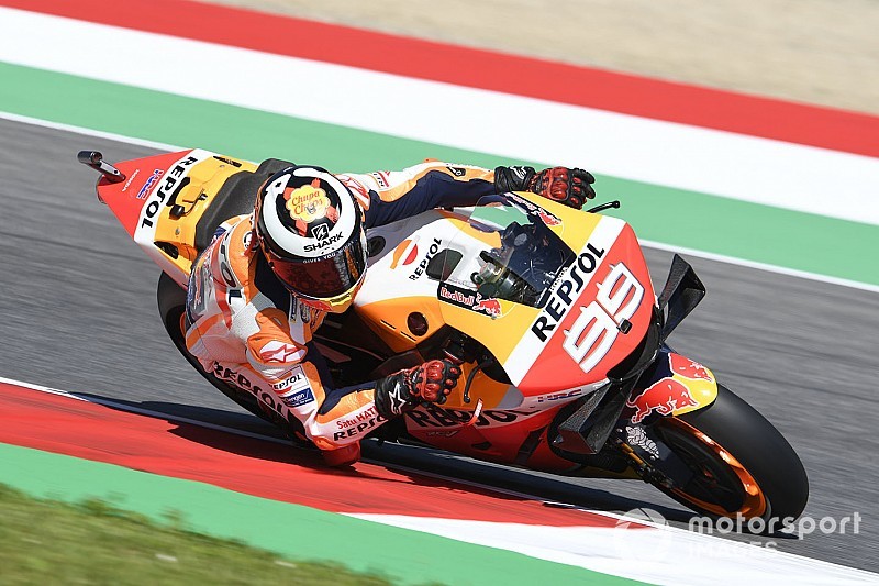 Jorge Lorenzo "ducatizza" la frenata della Honda