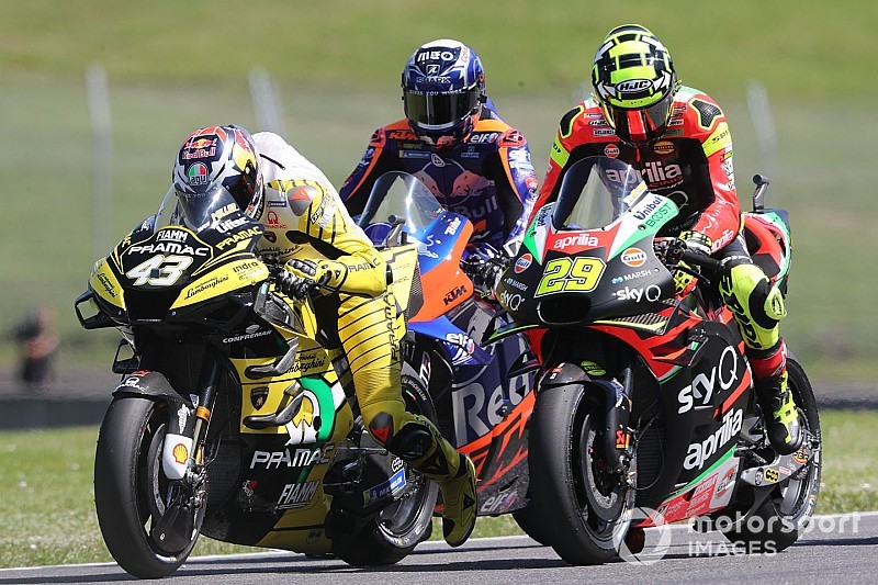 A Miller le falló el dispositivo de salida de la Ducati