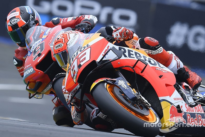 MotoGP, Mugello, Libere 1: Marquez davanti a Petrucci, indietro Dovi e Rossi