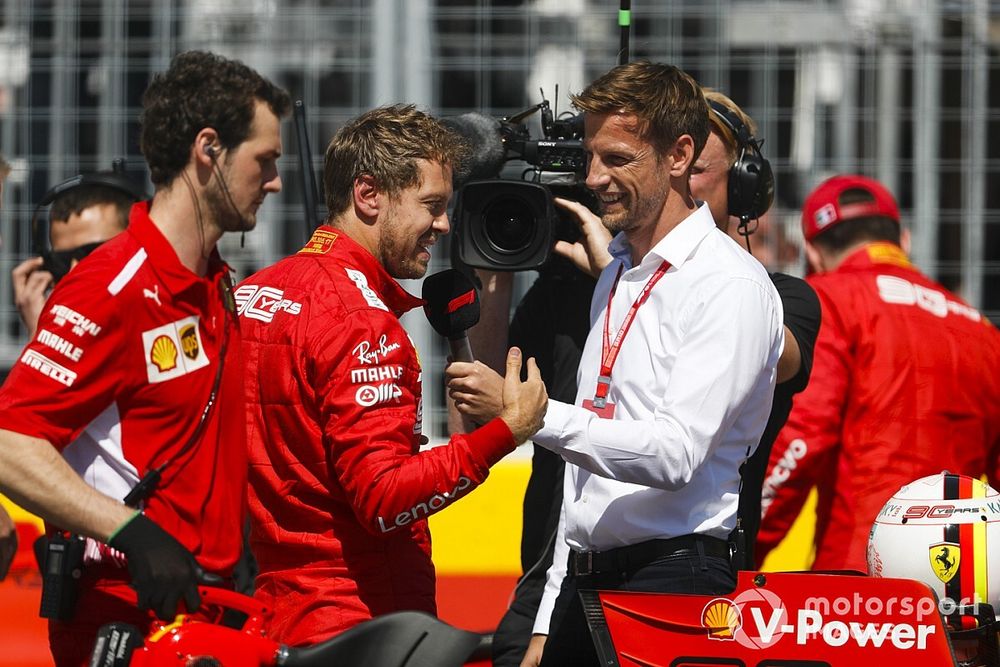 Button: "Vettel gibi bir yeteneği kaybetmek üzücü olur"