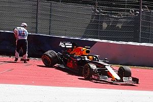 Verstappen culpa al viento por su accidente