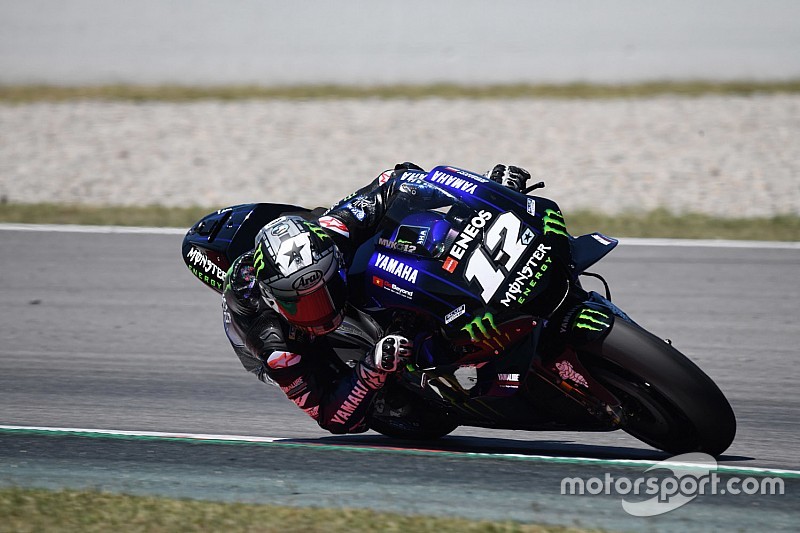 Viñales rueda más, y más rápido que nadie en el test de Montmeló