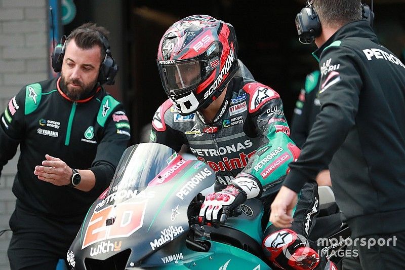Quartararo supera a Márquez en la primera práctica de Sachsenring