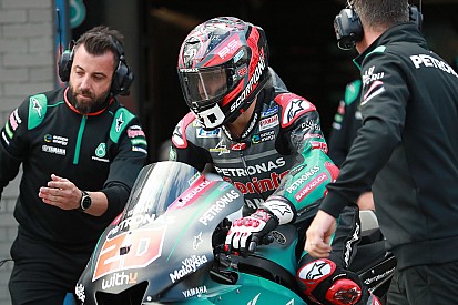 Quartararo pone en jaque a Márquez en la toma de contacto en Sachsenring