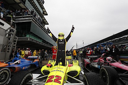 Pagenaud se lleva una brillante victoria sobre pista húmeda en el IMS