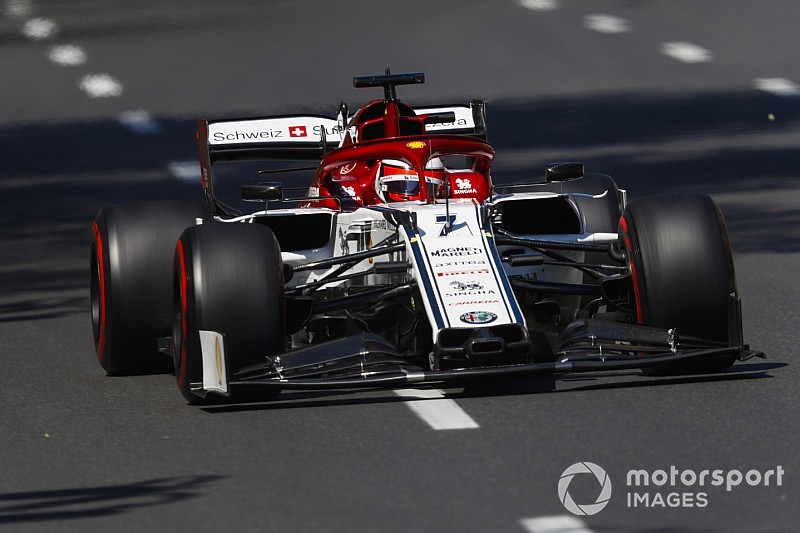 Raikkonen e Kubica largam do pitlane em Baku; Leclerc sobe para 8º