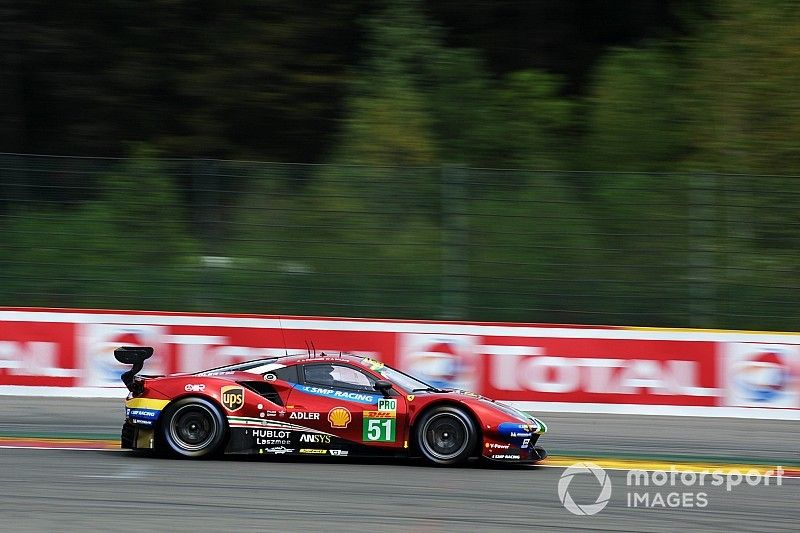 #51 AF Corse Ferrari 488 GTE EVO: Alessandro Pier Guidi, James Calado 