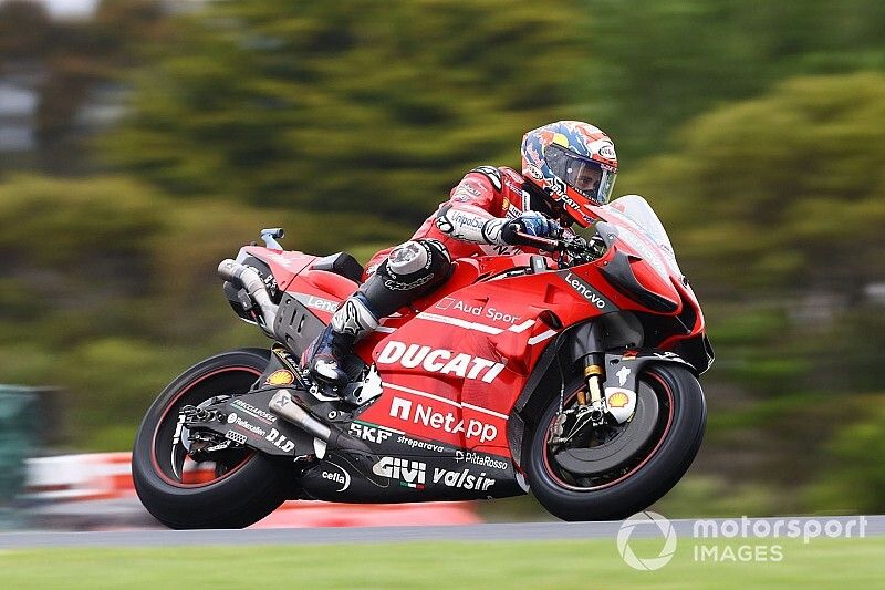 Dovizioso: “Pude hacer un buen giro, pero no soy segundo en ritmo”