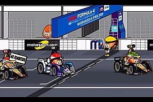 Vídeo: el frenático ePrix de Marrakech 2020, por MinEDrivers