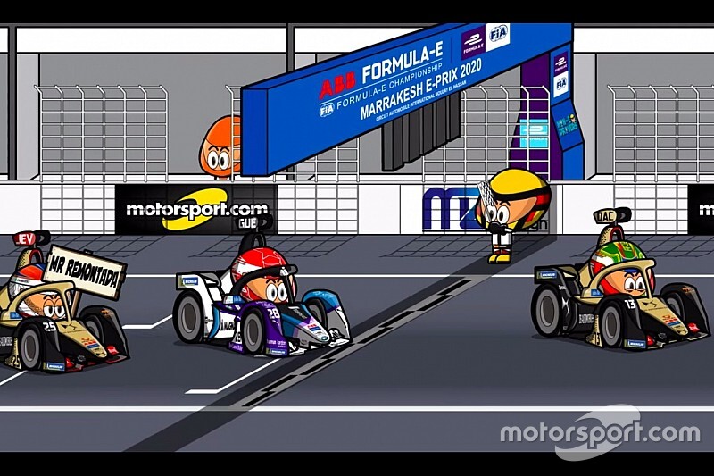 Vídeo: el frenático ePrix de Marrakech 2020, por MinEDrivers