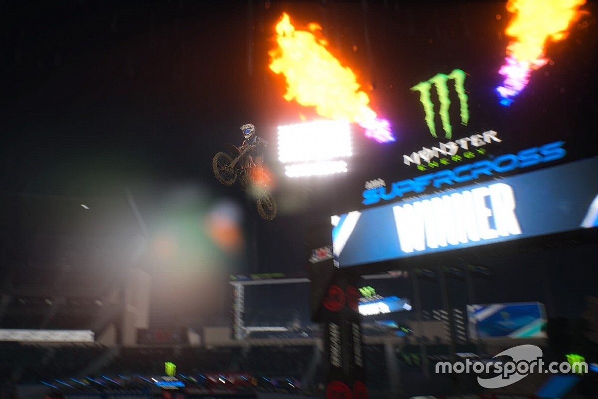 Las estrellas de Supercross se miden virtualmente en el Monster Energy E SX