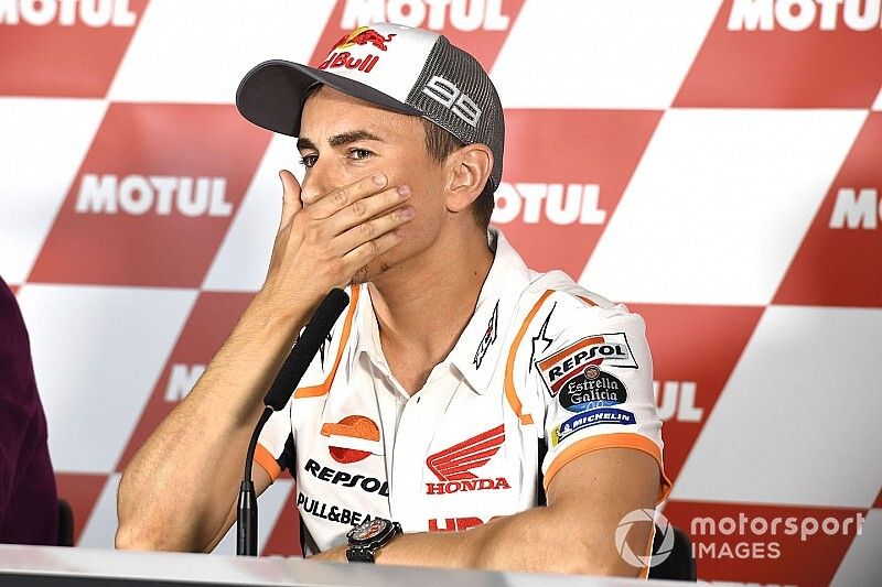 Jorge Lorenzo, Repsol Honda Team announcing retirement