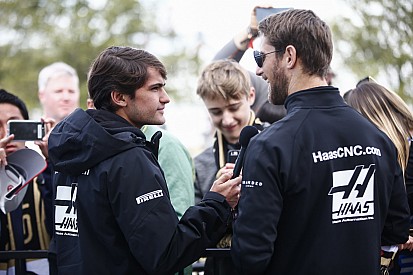 Fittipaldi na testach Haasa