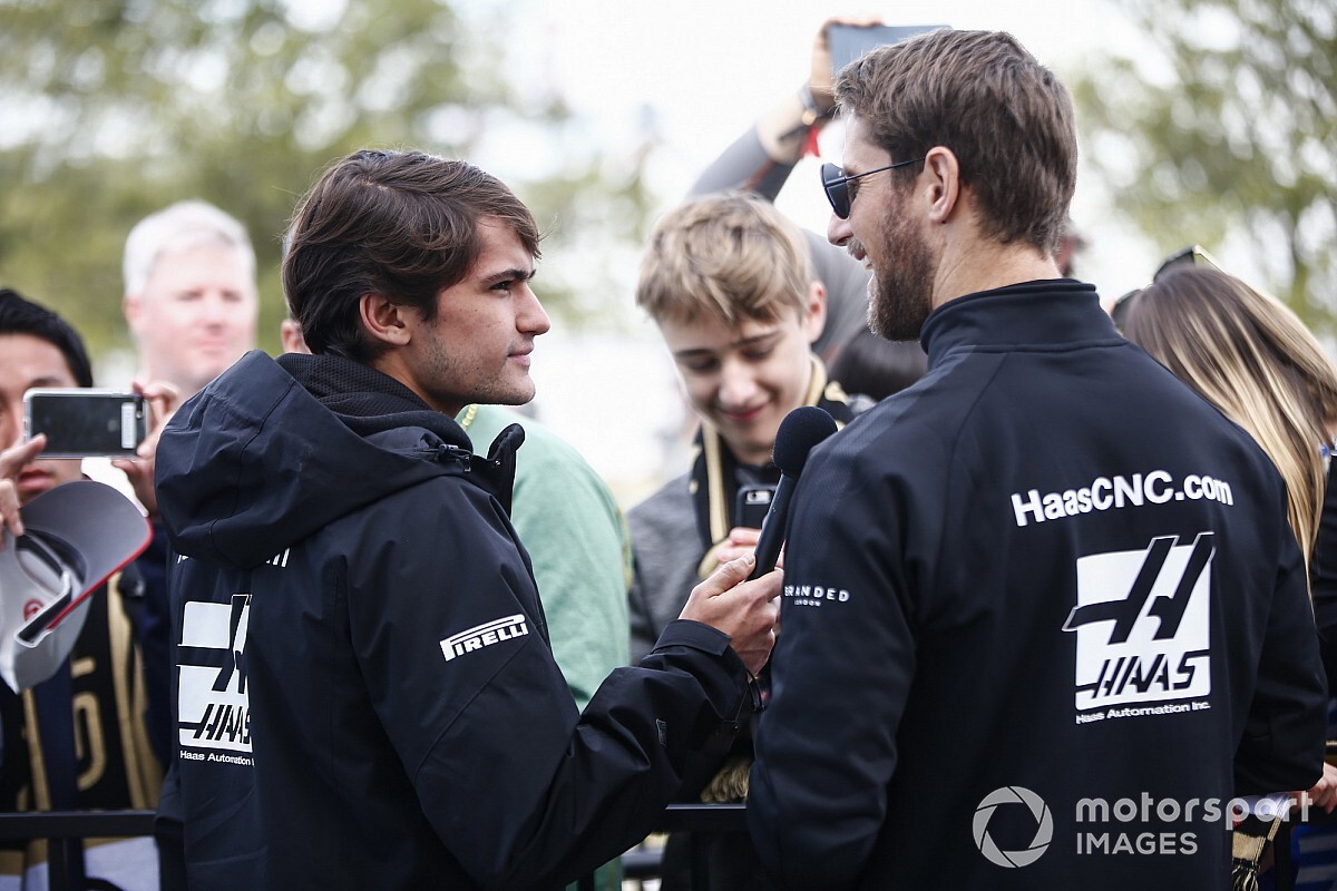 Pietro revela conselho de Grosjean para estreia na F1: "Tente se divertir o máximo possível"