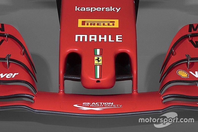 Ferrari SF1000 nose detail  