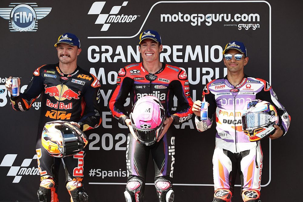 Jack Miller, Red Bull KTM Factory Racing,  Aleix Espargaró, Aprilia Racing Team, Jorge Martín, Pramac Racing