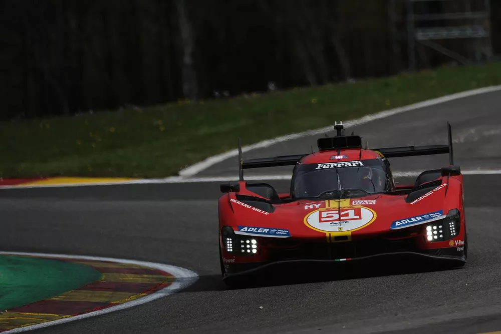 #51 AF Corse Ferrari 499P: Alessandro Pier Guidi, James Calado, Antonio Giovinazzi