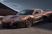 El nuevo hypercar Nevera de Rimac es una edici&oacute;n limitada en color cobre