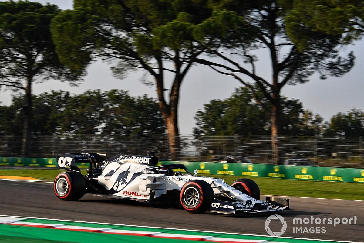 Kvyat says "brave racing" key to fourth place at Imola