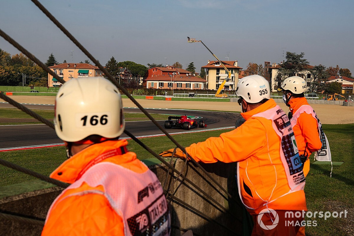 Un peligro terrible con los comisarios en Imola: ¿qué pasó?