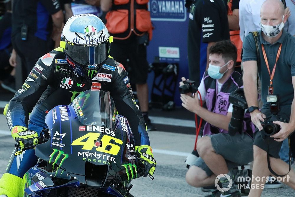 Test Misano: Yamaha prova con Rossi un nuovo scarico