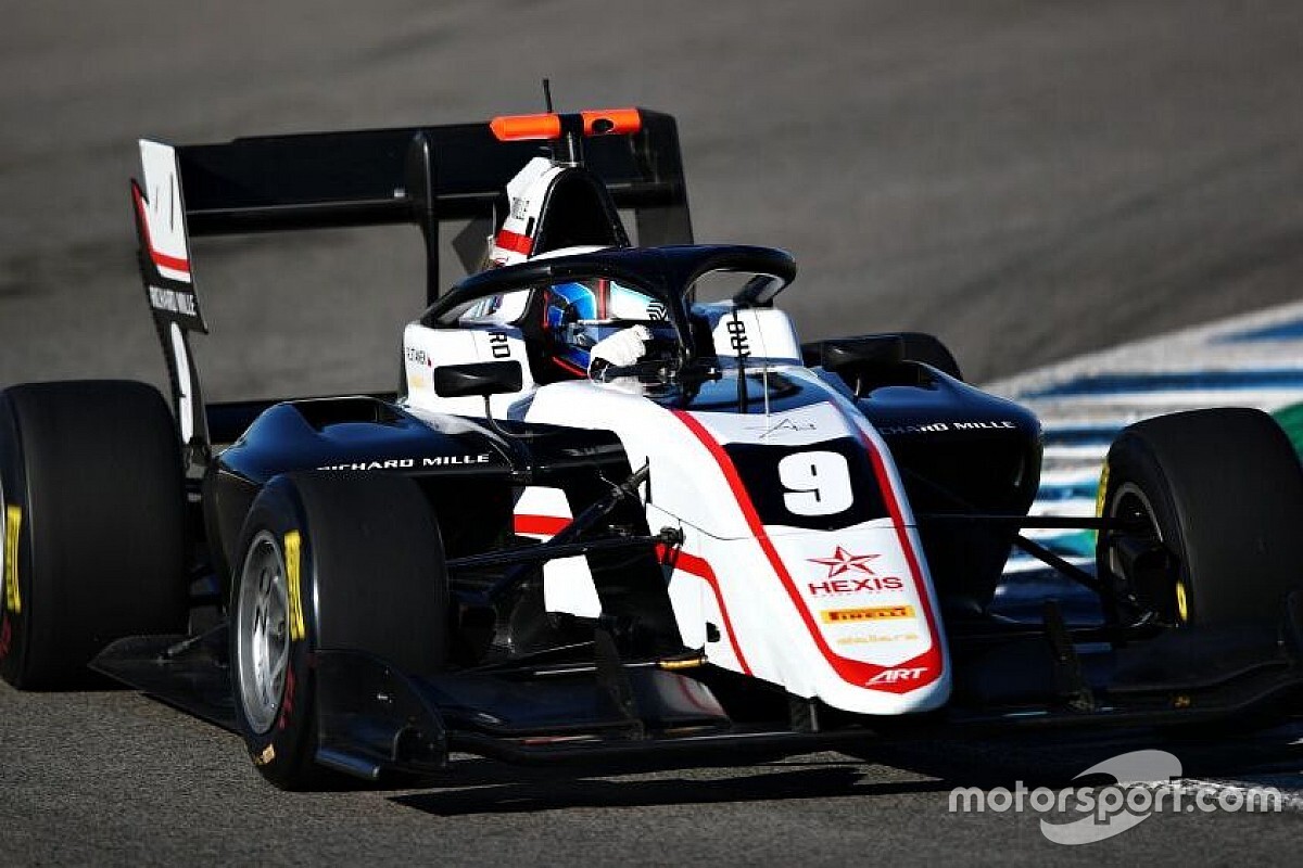 Test F3, Jerez, Giorno 1: Stanek precede Arthur Leclerc