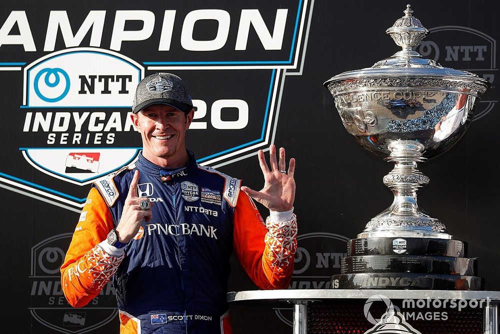 2020 Champion Scott Dixon, Chip Ganassi Racing Honda