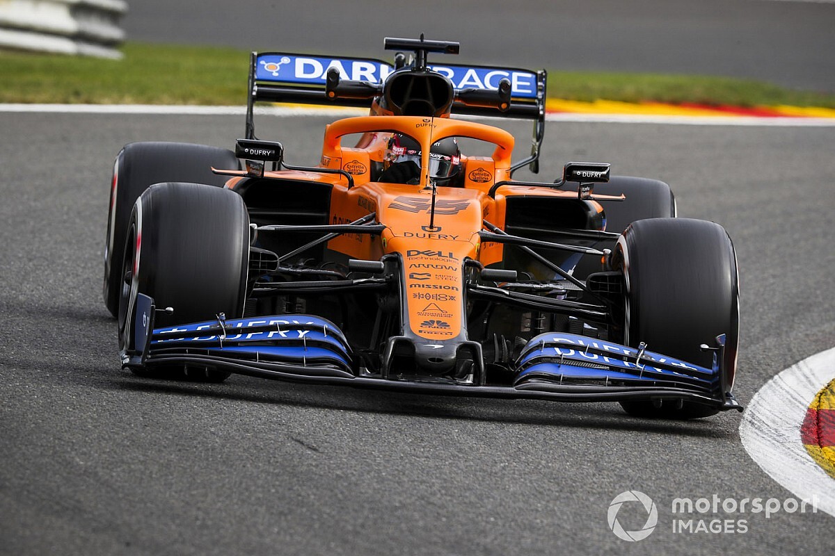 McLaren испытала в Спа детали 2021 года