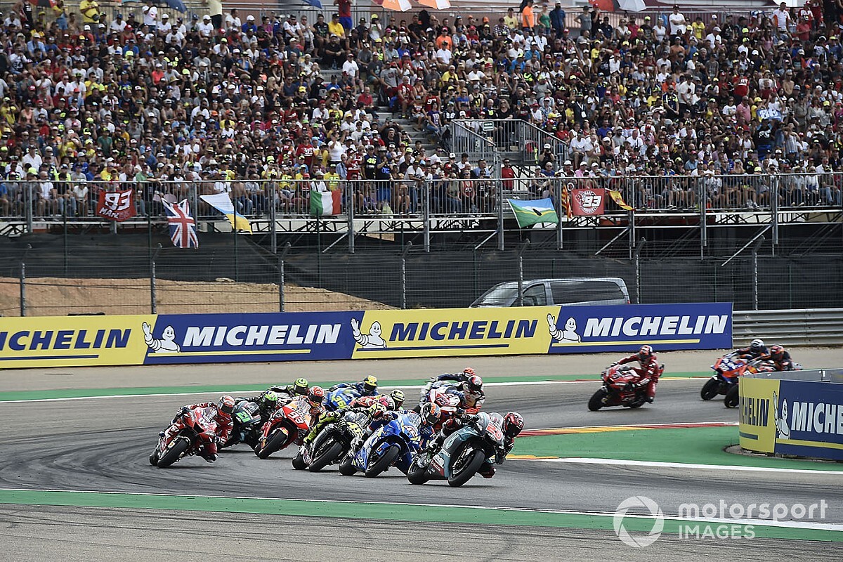 Cambios en los horarios del GP de Aragón de MotoGP