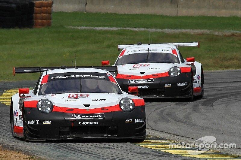 #912 Porsche GT Team Porsche 911 RSR, GTLM: Earl Bamber, Laurens Vanthoor