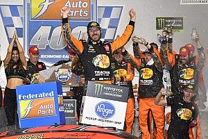 Martin Truex Jr. first spins, then wins Richmond Cup race