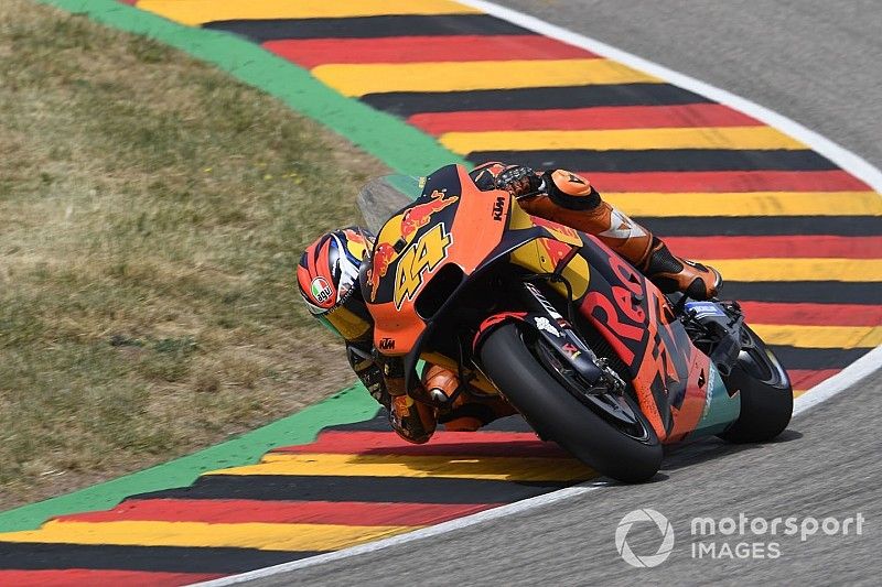 KTM tyre degradation made Sachsenring feel like “dirt track”