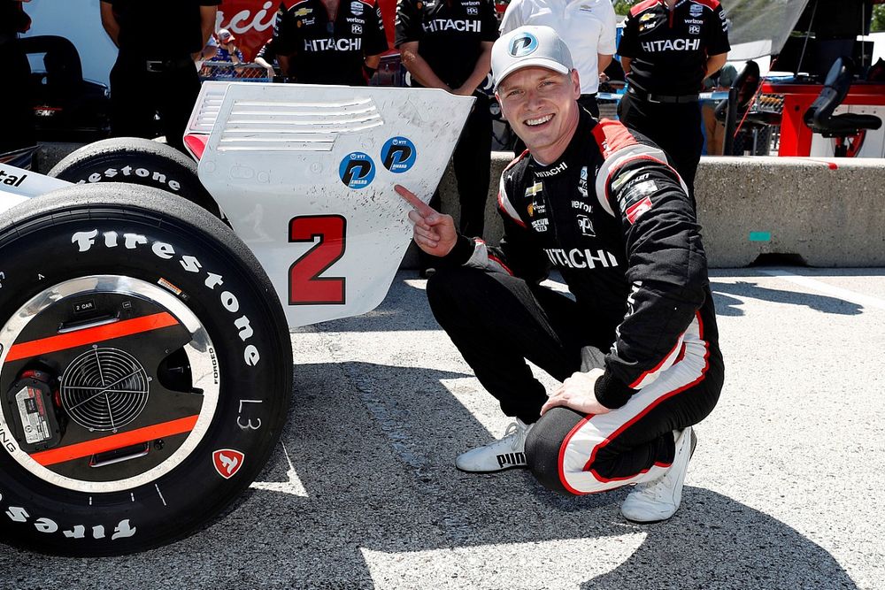 Ньюгарден выиграл квалификацию IndyCar на «Роуд Америка»
