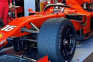 Leclerc test regenbanden op zonnig Paul Ricard