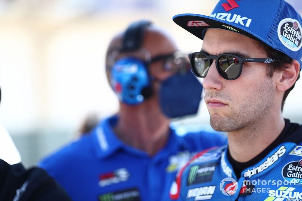 Álex Rins attribue sa chute à de la "malchance"