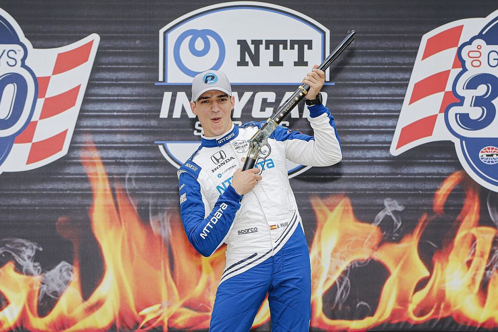 Kanaan lidera única práctica en Texas y Palou arrancará primero