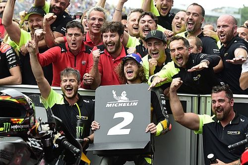 Bezzecchi señala "el podio de Assen" como la clave de su gran temporada