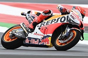 EL3 - Márquez domine sur piste humide, une pluie de favoris en Q1