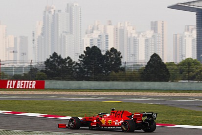 Vettel és a pénteki nap képekben: pályán a Ferrari SF90