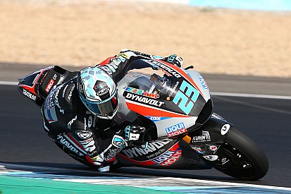 Moto2 in Katar FT1: Schrötter fährt erste Bestzeit mit den neuen Triumph-Motoren