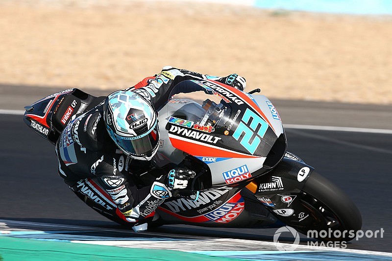 Moto2 in Katar FT1: Schrötter fährt erste Bestzeit mit den neuen Triumph-Motoren