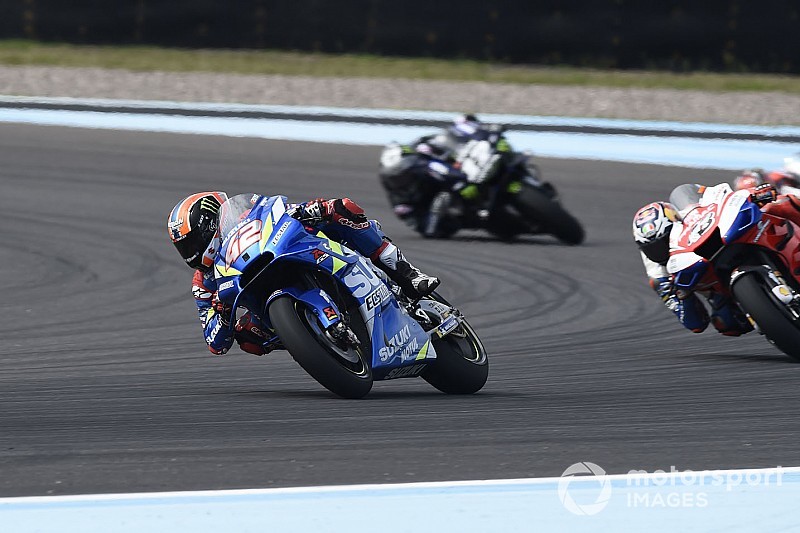 Rins: “Hubiera podido optar al podio, pero perdí mucho tiempo con Petrucci”