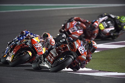 El semáforo del Gran Premio de Qatar de MotoGP