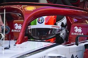 Test Pirelli: Giovinazzi con l'Alfa Romeo subito in pista temendo la pioggia