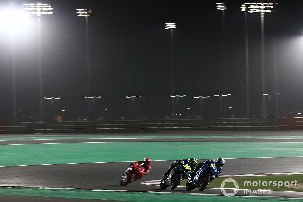 Así quedaría la parrilla de MotoGP tras el test de Qatar para la primera carrera